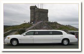 6 Passenger Limo at Cabot Tower